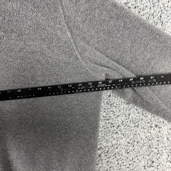 Vintage Polo Ralph Lauren Jacket Mens Large Gray Polartec Fleece Bomber Full Zip - Picture 14 of 15